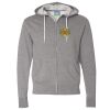 Unisex Lightweight Full-Zip Hooded Sweatshirt Thumbnail