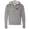 Unisex Lightweight Full-Zip Hooded Sweatshirt Thumbnail