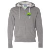Unisex Lightweight Full-Zip Hooded Sweatshirt Thumbnail