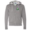 Unisex Lightweight Full-Zip Hooded Sweatshirt Thumbnail