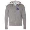 Unisex Lightweight Full-Zip Hooded Sweatshirt Thumbnail