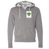Unisex Lightweight Full-Zip Hooded Sweatshirt Thumbnail