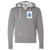 Unisex Lightweight Full-Zip Hooded Sweatshirt Thumbnail