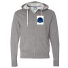 Unisex Lightweight Full-Zip Hooded Sweatshirt Thumbnail