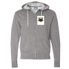 Unisex Lightweight Full-Zip Hooded Sweatshirt Thumbnail
