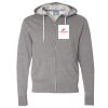 Unisex Lightweight Full-Zip Hooded Sweatshirt Thumbnail