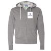 Unisex Lightweight Full-Zip Hooded Sweatshirt Thumbnail