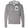 Unisex Lightweight Full-Zip Hooded Sweatshirt Thumbnail