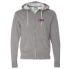 Unisex Lightweight Full-Zip Hooded Sweatshirt Thumbnail