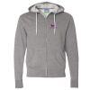 Unisex Lightweight Full-Zip Hooded Sweatshirt Thumbnail