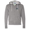 Unisex Lightweight Full-Zip Hooded Sweatshirt Thumbnail