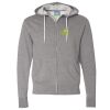 Unisex Lightweight Full-Zip Hooded Sweatshirt Thumbnail