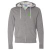 Unisex Lightweight Full-Zip Hooded Sweatshirt Thumbnail