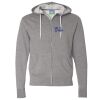 Unisex Lightweight Full-Zip Hooded Sweatshirt Thumbnail