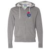 Unisex Lightweight Full-Zip Hooded Sweatshirt Thumbnail