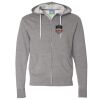 Unisex Lightweight Full-Zip Hooded Sweatshirt Thumbnail