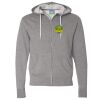 Unisex Lightweight Full-Zip Hooded Sweatshirt Thumbnail