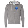 Unisex Lightweight Full-Zip Hooded Sweatshirt Thumbnail