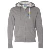 Unisex Lightweight Full-Zip Hooded Sweatshirt Thumbnail
