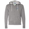 Unisex Lightweight Full-Zip Hooded Sweatshirt Thumbnail