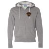 Unisex Lightweight Full-Zip Hooded Sweatshirt Thumbnail