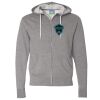 Unisex Lightweight Full-Zip Hooded Sweatshirt Thumbnail