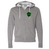 Unisex Lightweight Full-Zip Hooded Sweatshirt Thumbnail
