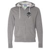 Unisex Lightweight Full-Zip Hooded Sweatshirt Thumbnail