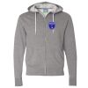 Unisex Lightweight Full-Zip Hooded Sweatshirt Thumbnail
