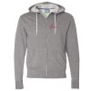 Unisex Lightweight Full-Zip Hooded Sweatshirt Thumbnail