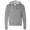 Unisex Lightweight Full-Zip Hooded Sweatshirt Thumbnail
