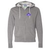 Unisex Lightweight Full-Zip Hooded Sweatshirt Thumbnail