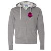 Unisex Lightweight Full-Zip Hooded Sweatshirt Thumbnail