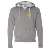 Unisex Lightweight Full-Zip Hooded Sweatshirt Thumbnail