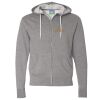 Unisex Lightweight Full-Zip Hooded Sweatshirt Thumbnail