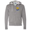 Unisex Lightweight Full-Zip Hooded Sweatshirt Thumbnail