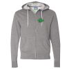 Unisex Lightweight Full-Zip Hooded Sweatshirt Thumbnail