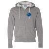 Unisex Lightweight Full-Zip Hooded Sweatshirt Thumbnail