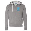 Unisex Lightweight Full-Zip Hooded Sweatshirt Thumbnail