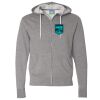 Unisex Lightweight Full-Zip Hooded Sweatshirt Thumbnail