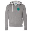 Unisex Lightweight Full-Zip Hooded Sweatshirt Thumbnail