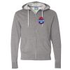 Unisex Lightweight Full-Zip Hooded Sweatshirt Thumbnail