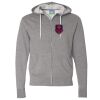 Unisex Lightweight Full-Zip Hooded Sweatshirt Thumbnail