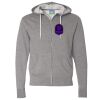 Unisex Lightweight Full-Zip Hooded Sweatshirt Thumbnail
