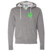 Unisex Lightweight Full-Zip Hooded Sweatshirt Thumbnail