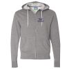 Unisex Lightweight Full-Zip Hooded Sweatshirt Thumbnail