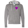 Unisex Lightweight Full-Zip Hooded Sweatshirt Thumbnail