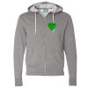 Unisex Lightweight Full-Zip Hooded Sweatshirt Thumbnail