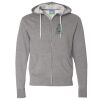 Unisex Lightweight Full-Zip Hooded Sweatshirt Thumbnail
