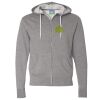 Unisex Lightweight Full-Zip Hooded Sweatshirt Thumbnail